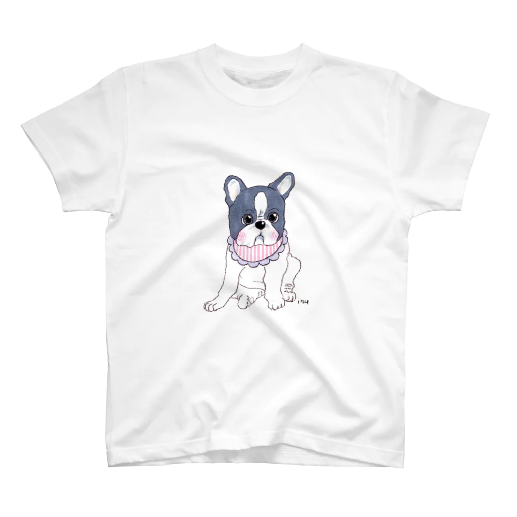 いぬけんやさんのフレンチブルドッグTシャツ スタンダードTシャツ