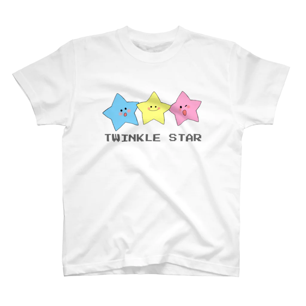 baby and lemonのきらきらぼし スタンダードTシャツ