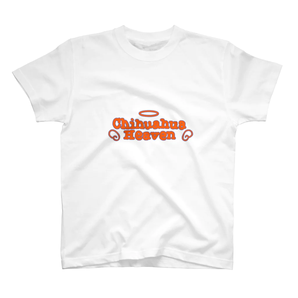 (◐ㅈ◐)のChihuahua Heaven ORANGE Regular Fit T-Shirt
