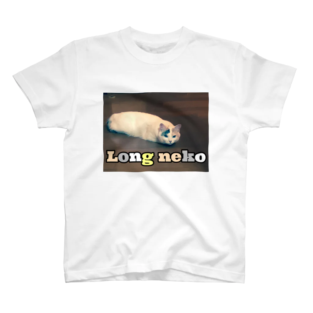 biff_HELLOのLong neko スタンダードTシャツ