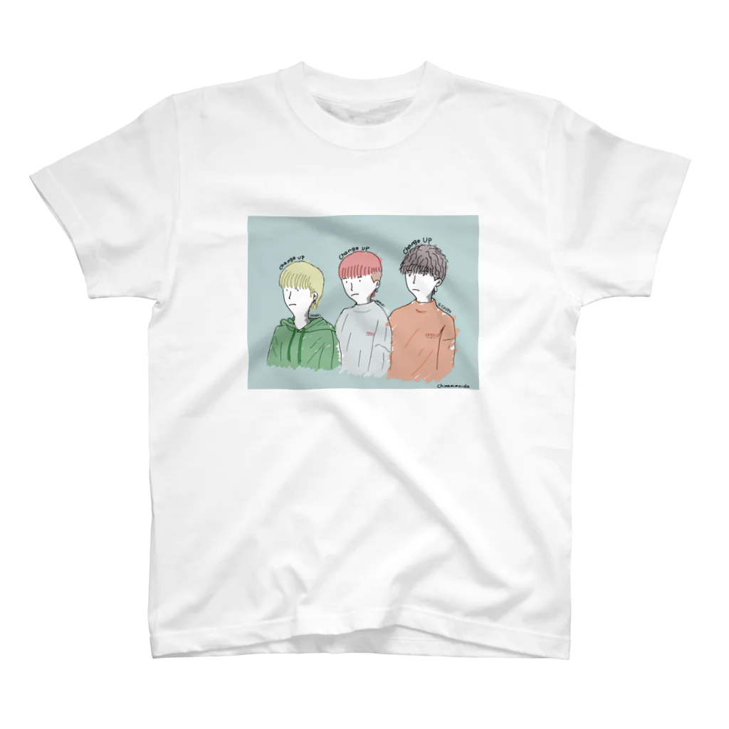 チナミイムニダのスリーダーズTシャツ スタンダードTシャツ