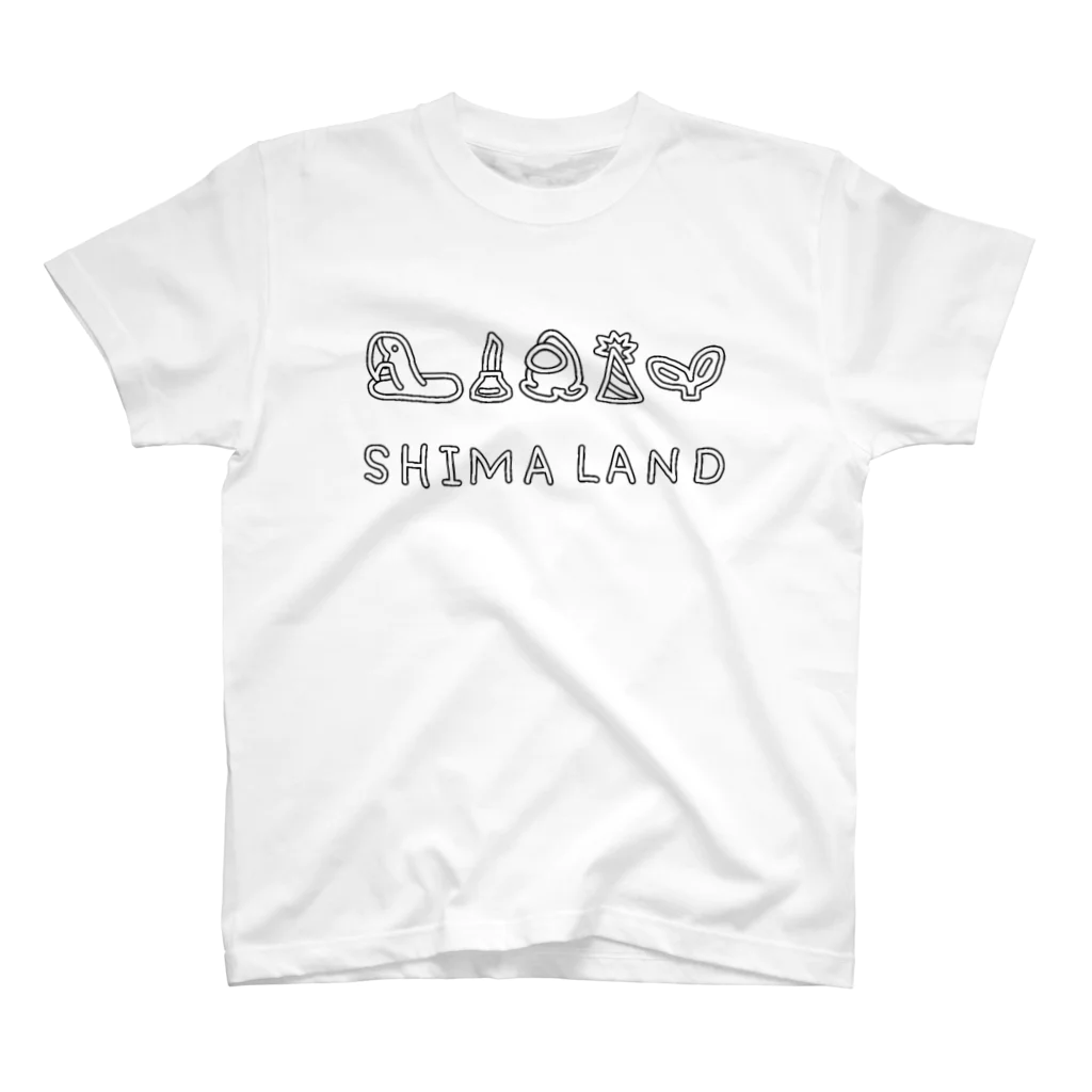 †SHIMALAND† ー島友会ーのロゴT Regular Fit T-Shirt