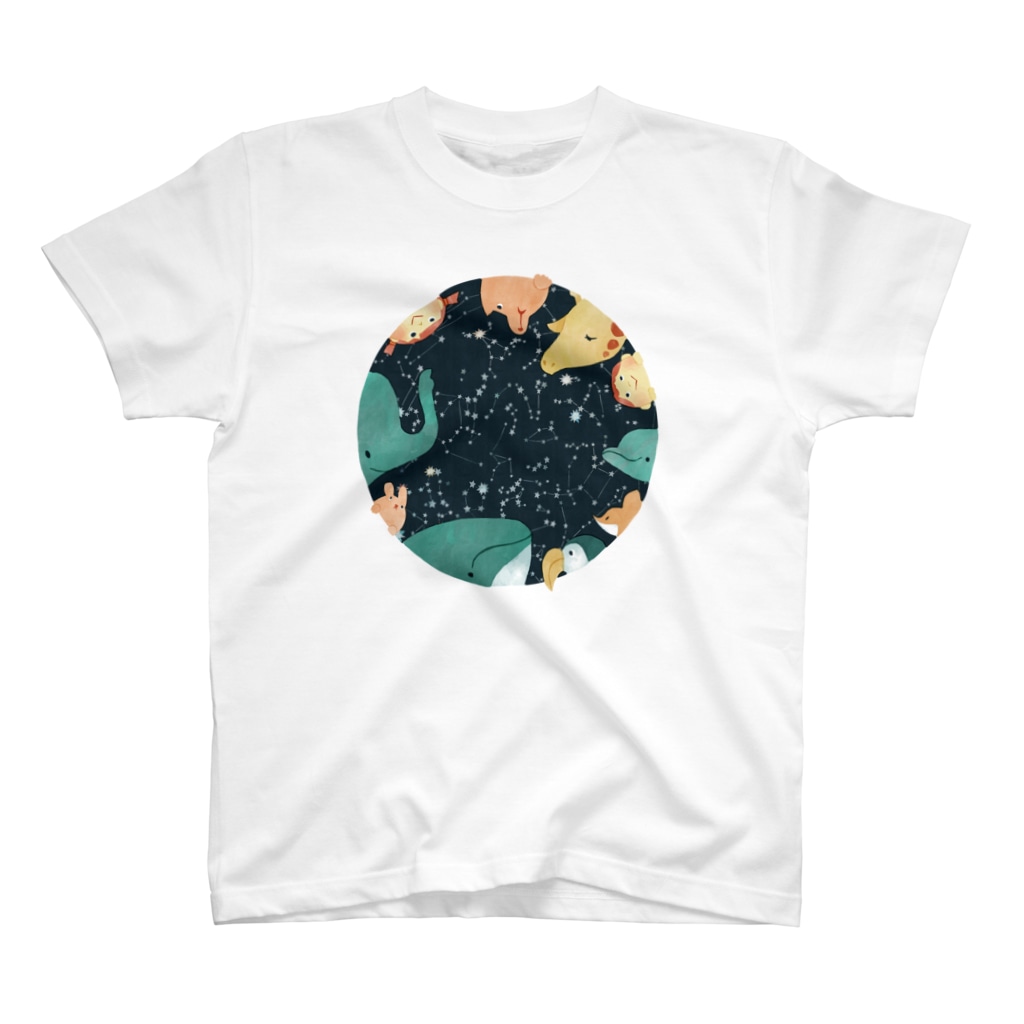 ShikakuSankakuの天体観測 Regular Fit T-Shirt