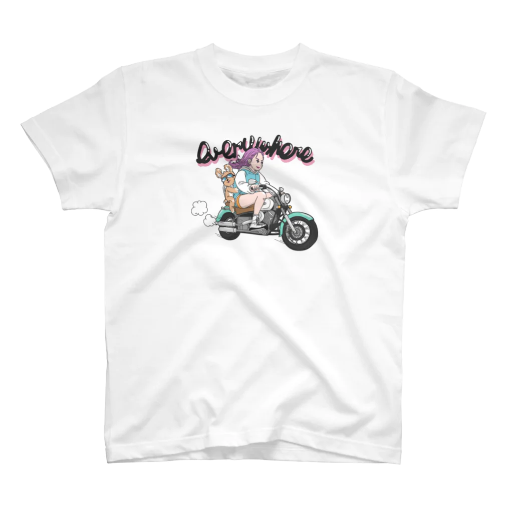 RIKAの【girl】biker2 Regular Fit T-Shirt