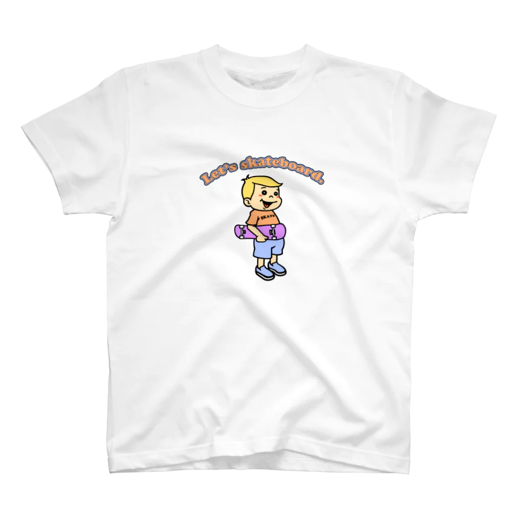 Candy Candyのスケーターボーイ スタンダードTシャツ