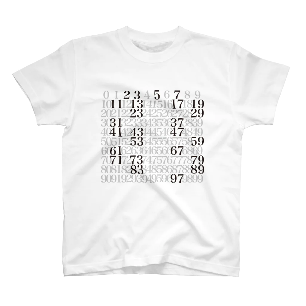 graficoの素数 スタンダードTシャツ