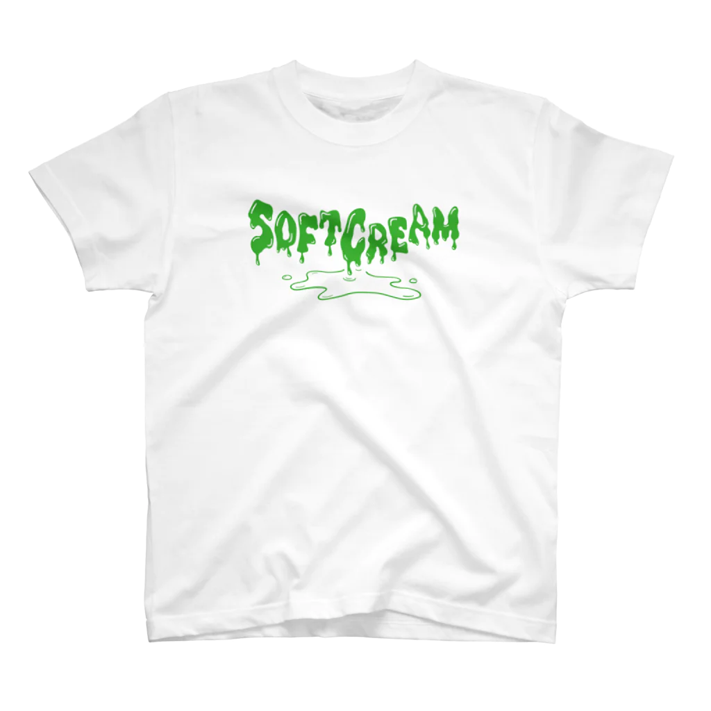 LONESOME TYPE ススのSOFT CREAM（SLIME） スタンダードTシャツ