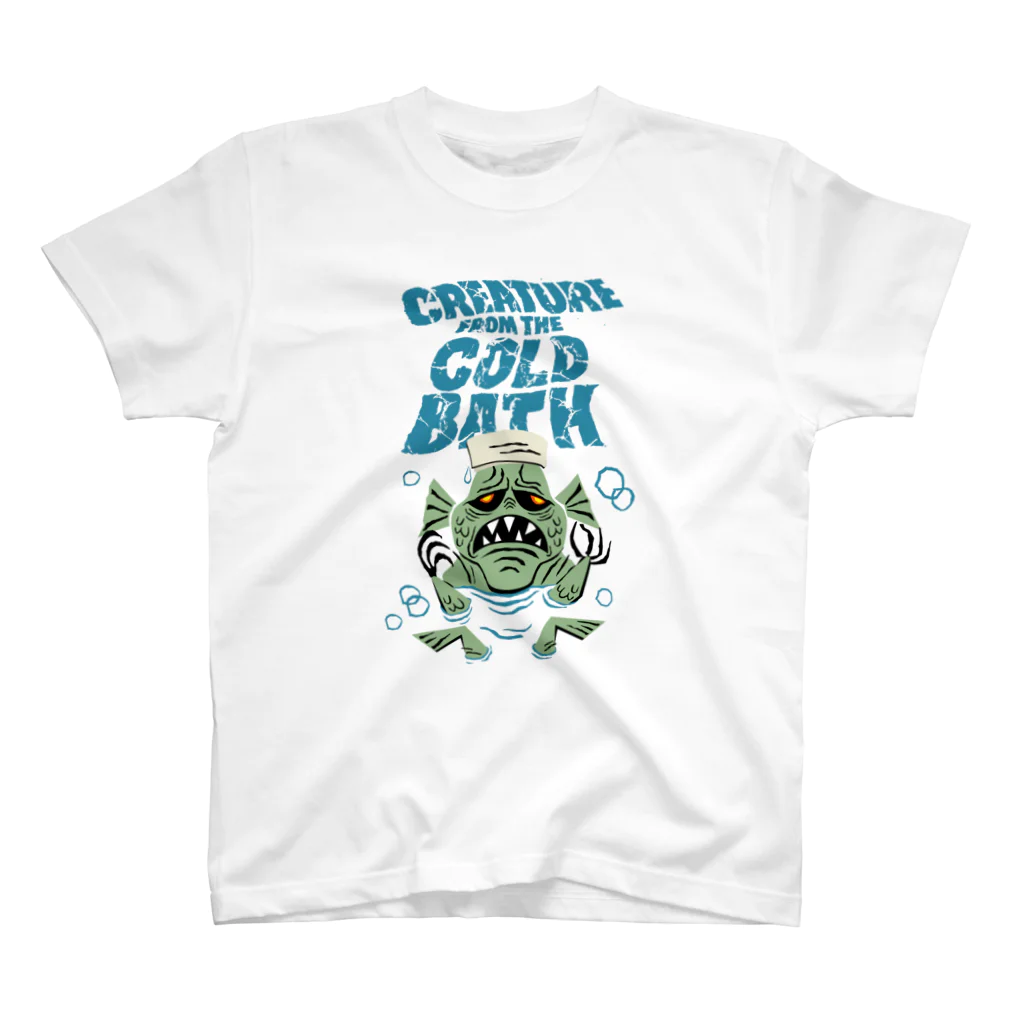 SAUNA ZOMBIESのSAUNA ZOMBIES-CREATURE from the COLD BATH T- スタンダードTシャツ