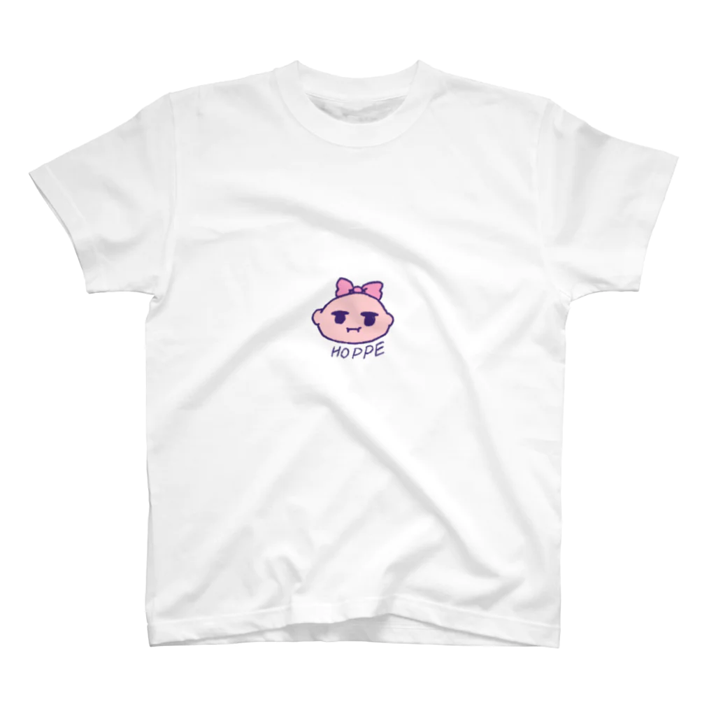 ぴんくまはうす(しすこ).すずりのほっぺT スタンダードTシャツ