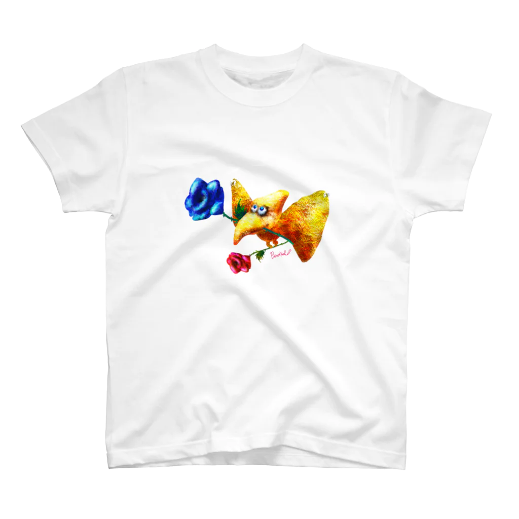 BenizakeのPteranodon -rose- Regular Fit T-Shirt
