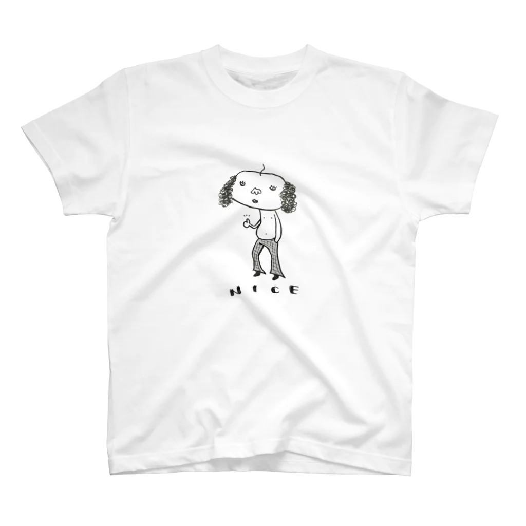 asatin_storeのおっさん　ナイス スタンダードTシャツ