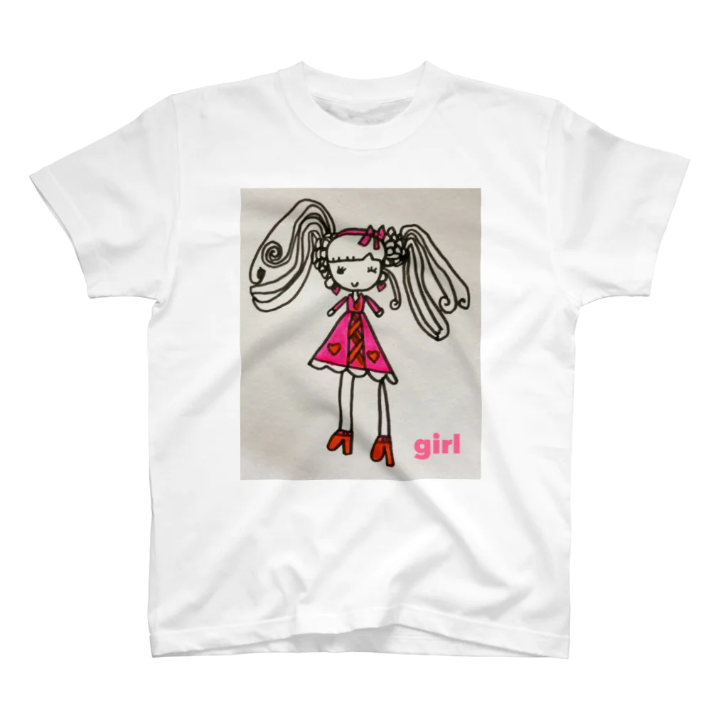 chihaのgirl-2 Regular Fit T-Shirt