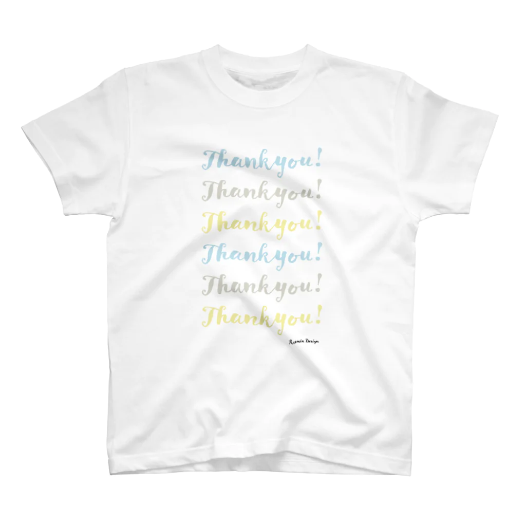 ReeminDesignのThankyou!-003 Regular Fit T-Shirt