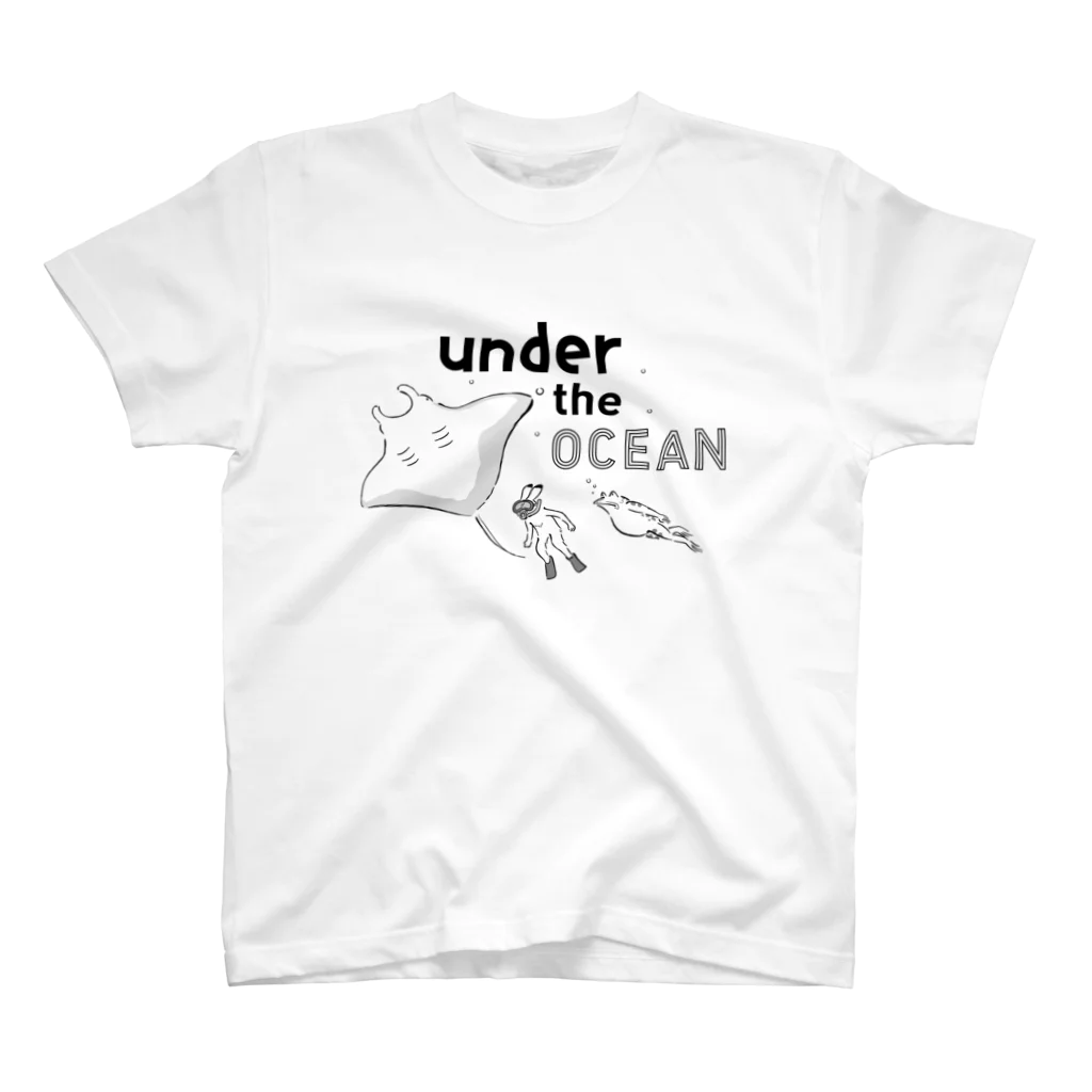 TOPECONHEROESのGIGA under the ocean スタンダードTシャツ