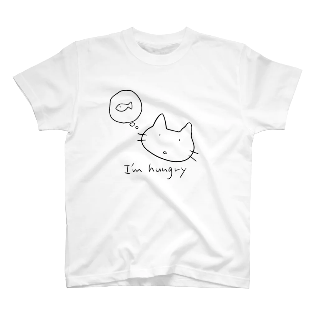 おにゃんこぽんのおみせのはらぺこねこ スタンダードTシャツ