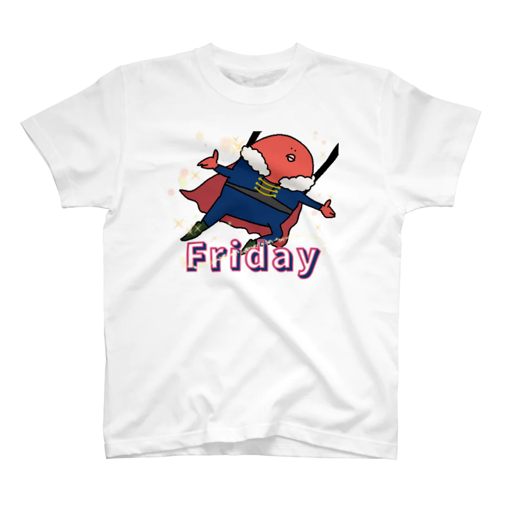 happydonguriのFly fly  Friday スタンダードTシャツ