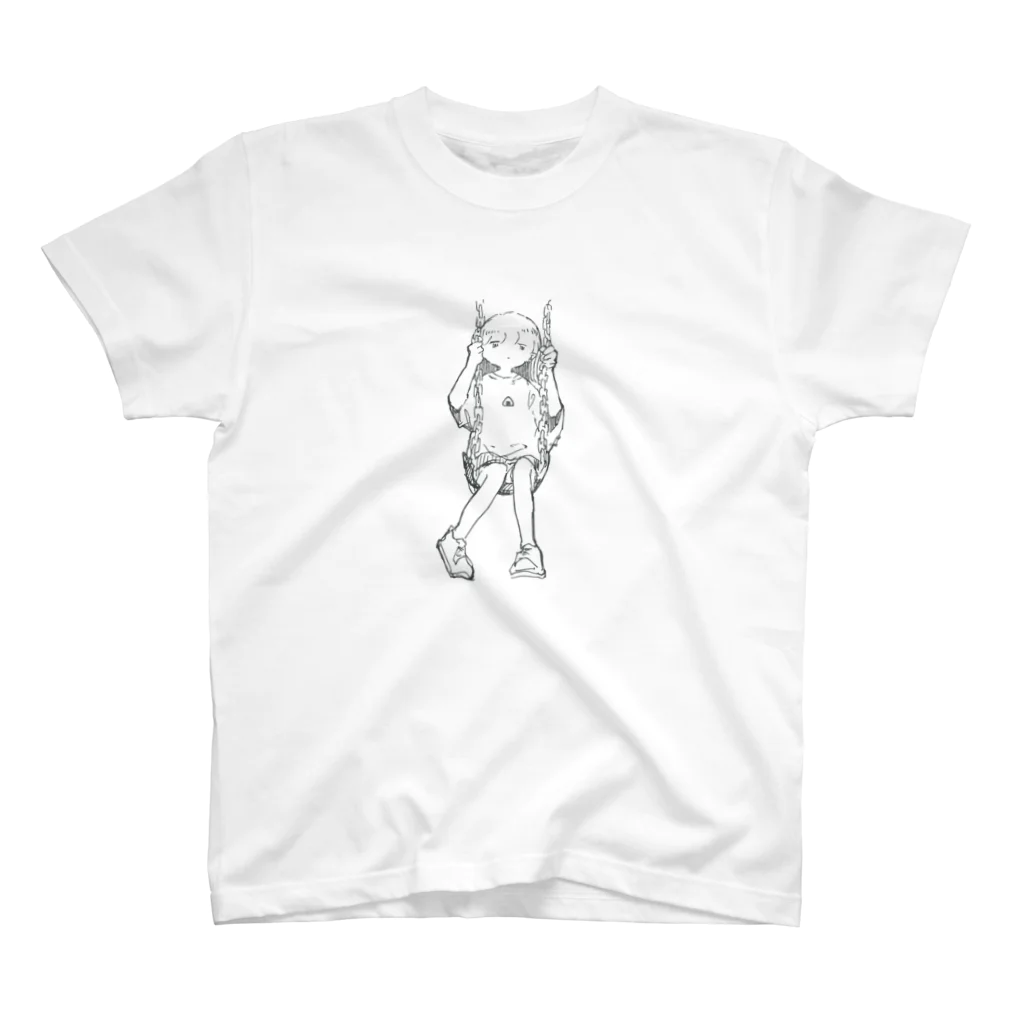 あおいらんぷのぶらんこ スタンダードTシャツ