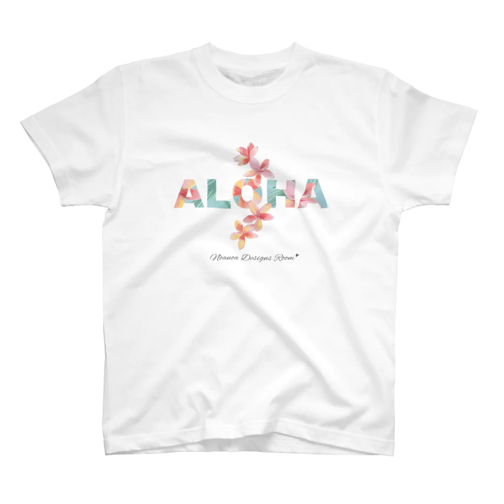 Noa Noa Art ＆ DesignのALOHA ＊ プルメリア スタンダードTシャツ