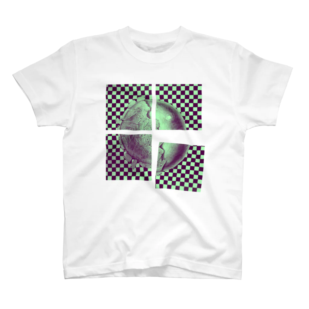 ・＿◇Geometryのwrap◇bicolor スタンダードTシャツ