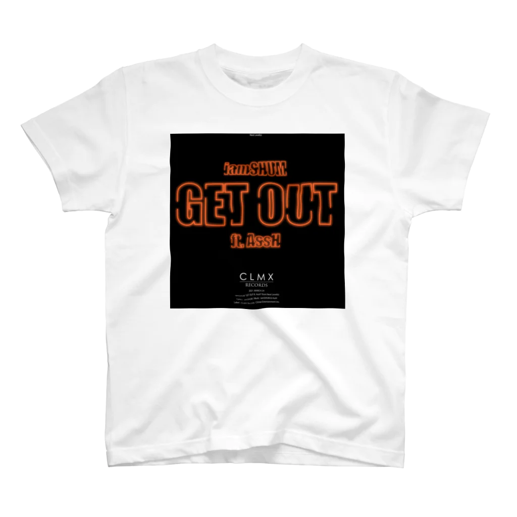 CLMX GOODS "2024"の"GET OUT" WEAR from Next Level(s) スタンダードTシャツ