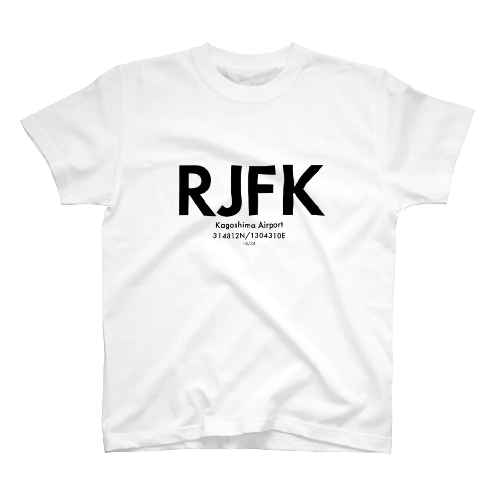 Vitya(ryo-a) /d-pndのRJFK 鹿児島空港 スタンダードTシャツ