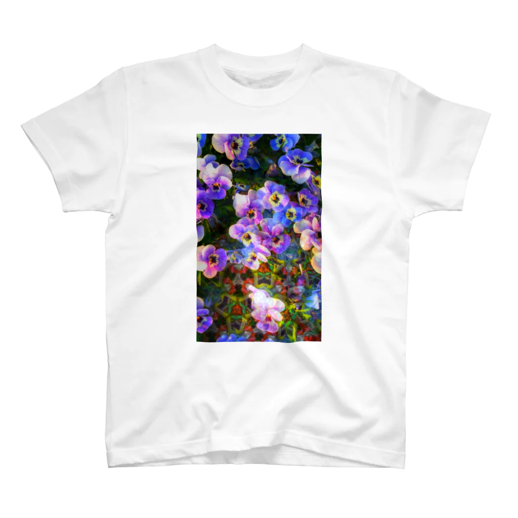 Natsumex Teleido-Worksのlittle flower"Unwavering soul" スタンダードTシャツ