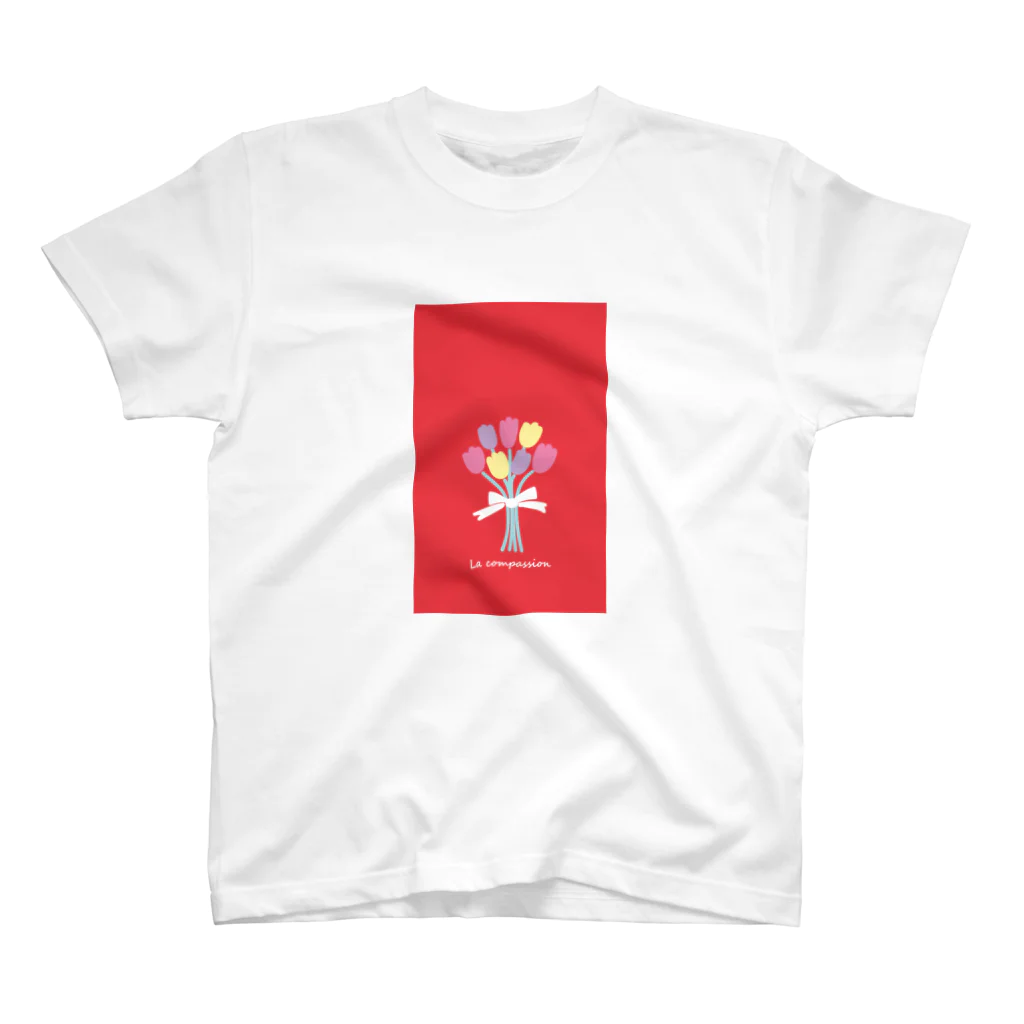 フカツ マリエの花言葉は思いやり スタンダードTシャツ