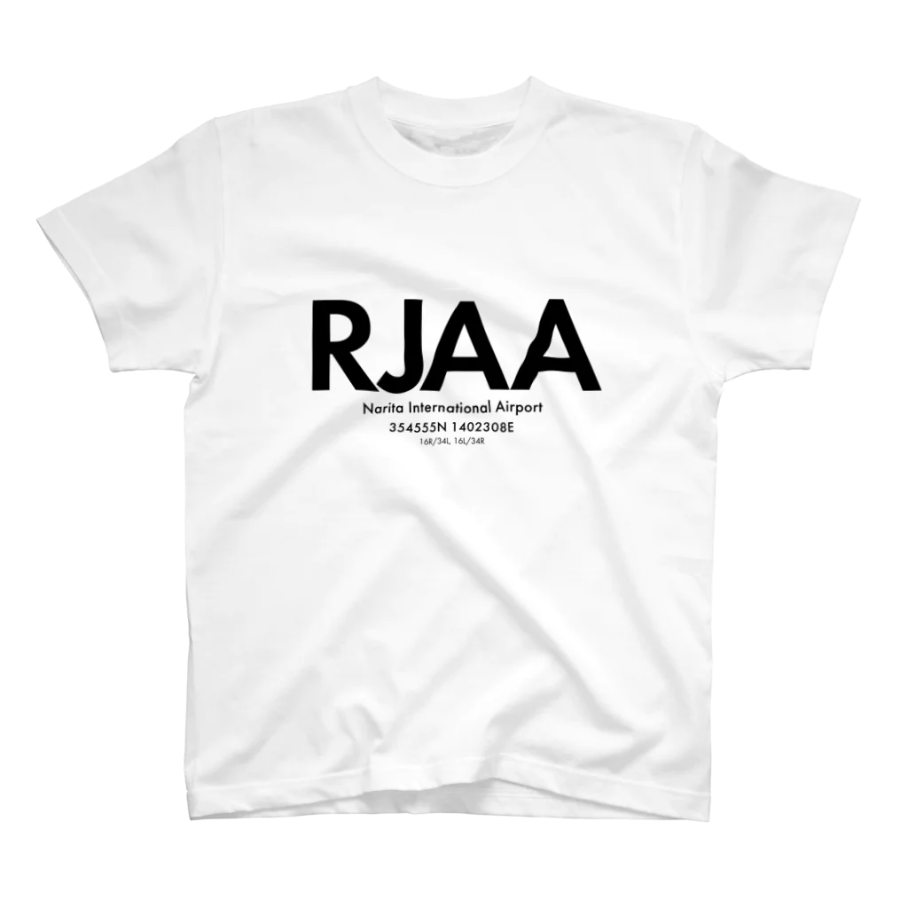 Vitya(ryo-a) /d-pndのRJAA 成田国際空港 スタンダードTシャツ