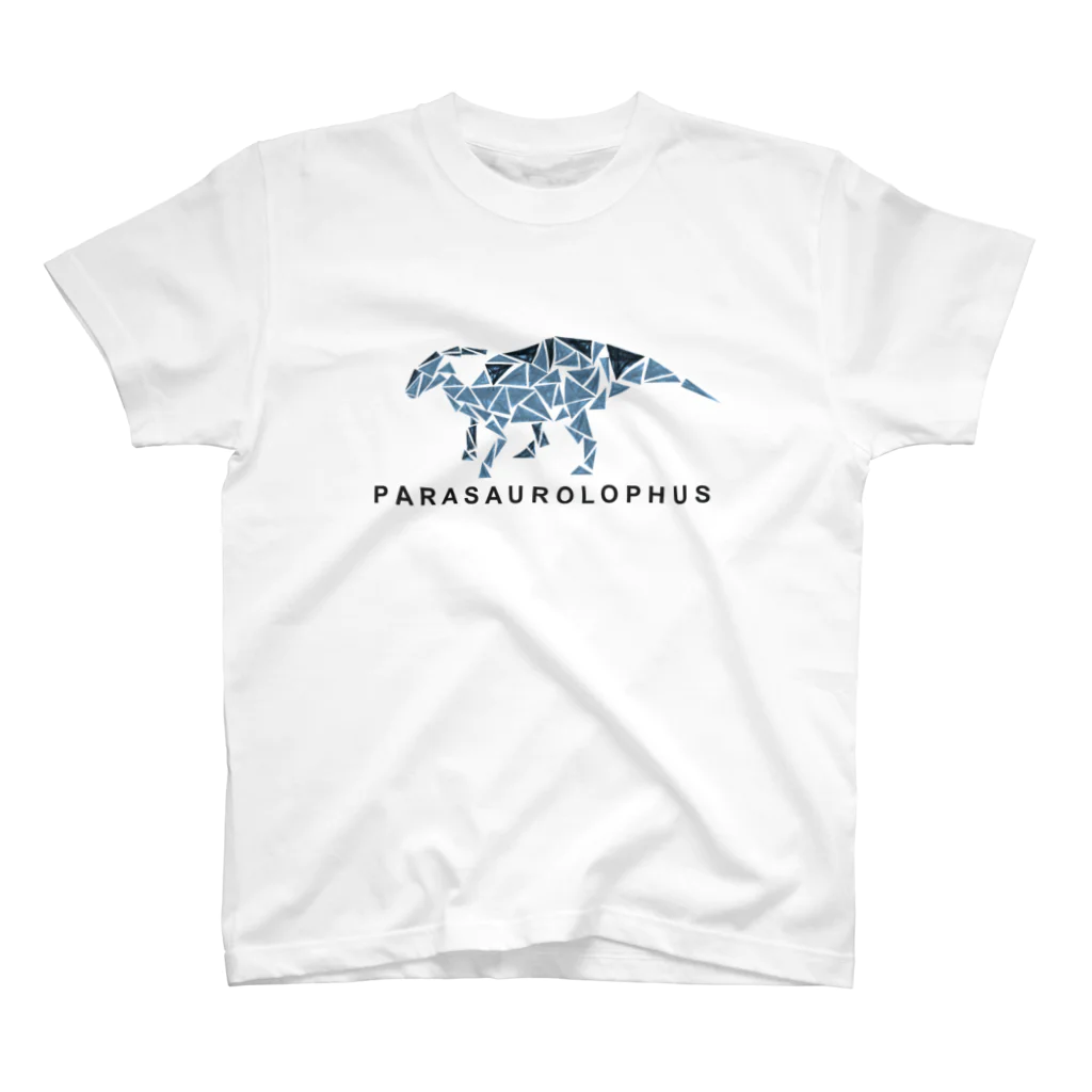 ピアンポン -phangpon-のパラサウロロフス（三角形） スタンダードTシャツ