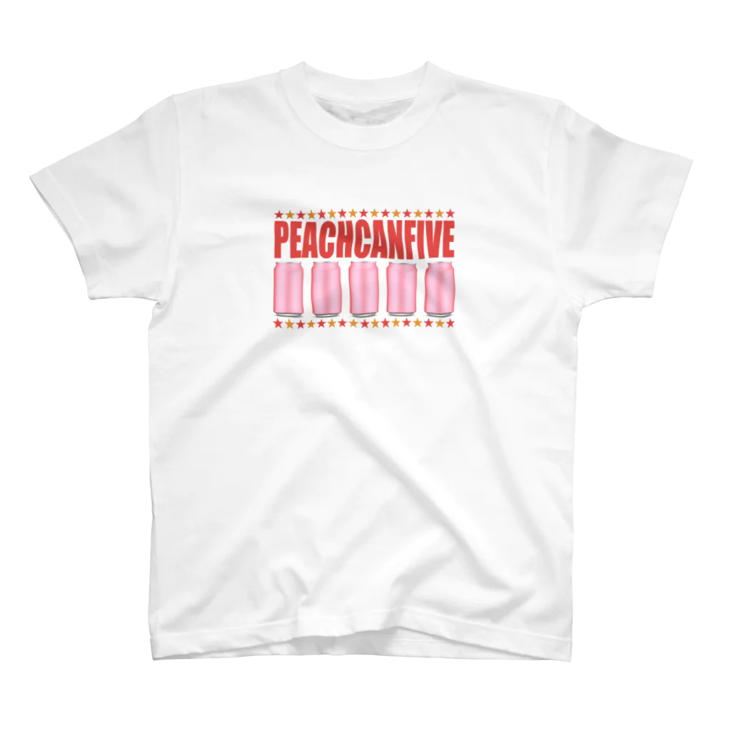 T-R-Y_designのPIACHCANFIVE（表） スタンダードTシャツ