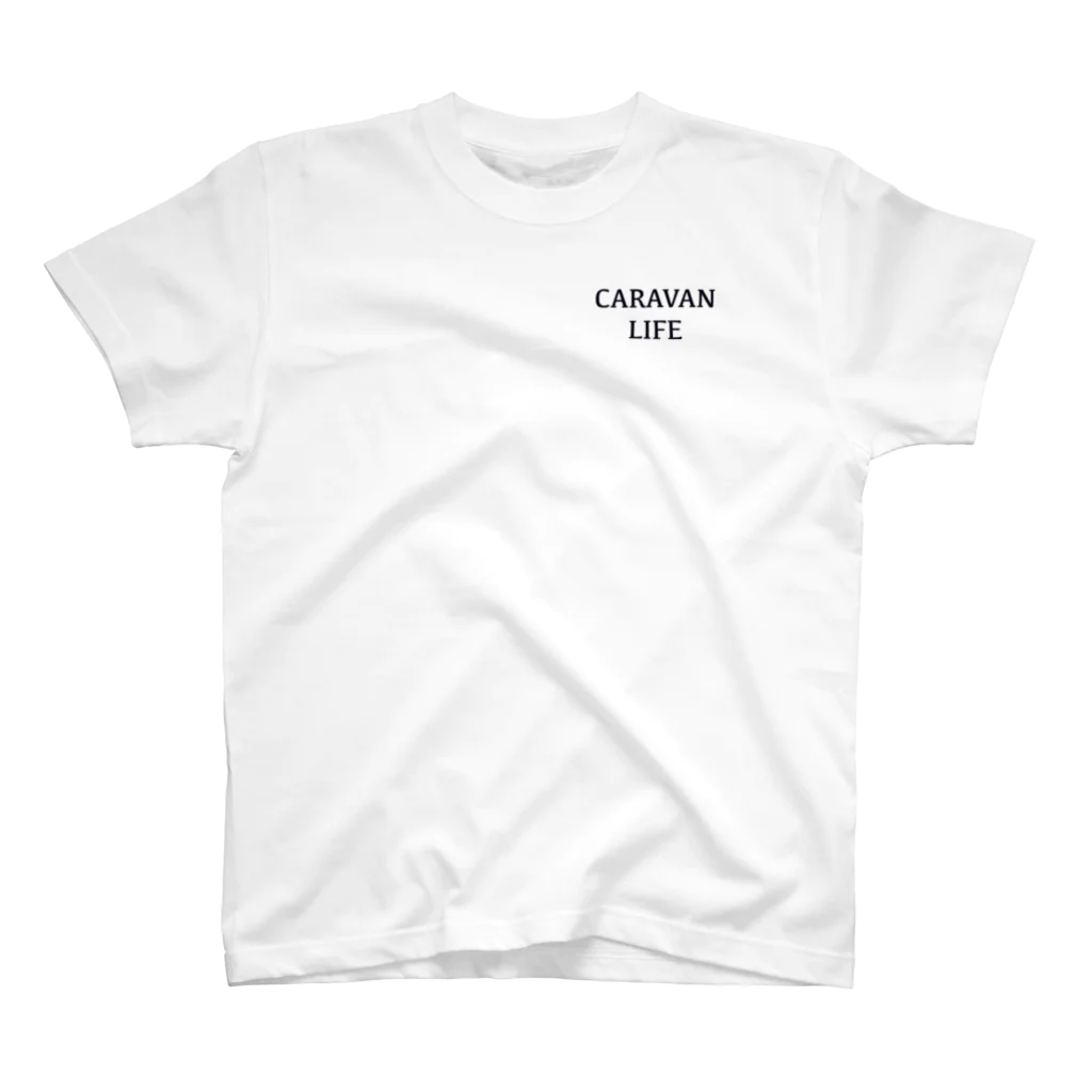 CARAVANLIFE108のCARAVAN  LIFE スタンダードTシャツ