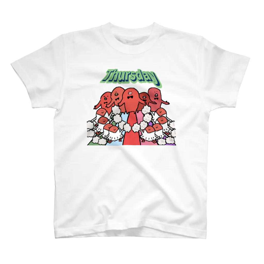 happydonguriのｻﾞ サーズデー スタンダードTシャツ