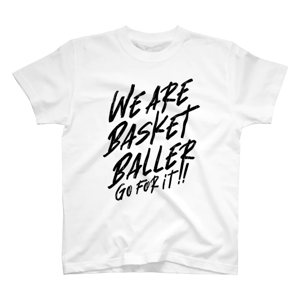 MessagEのWE ARE BASKET BALLER スタンダードTシャツ