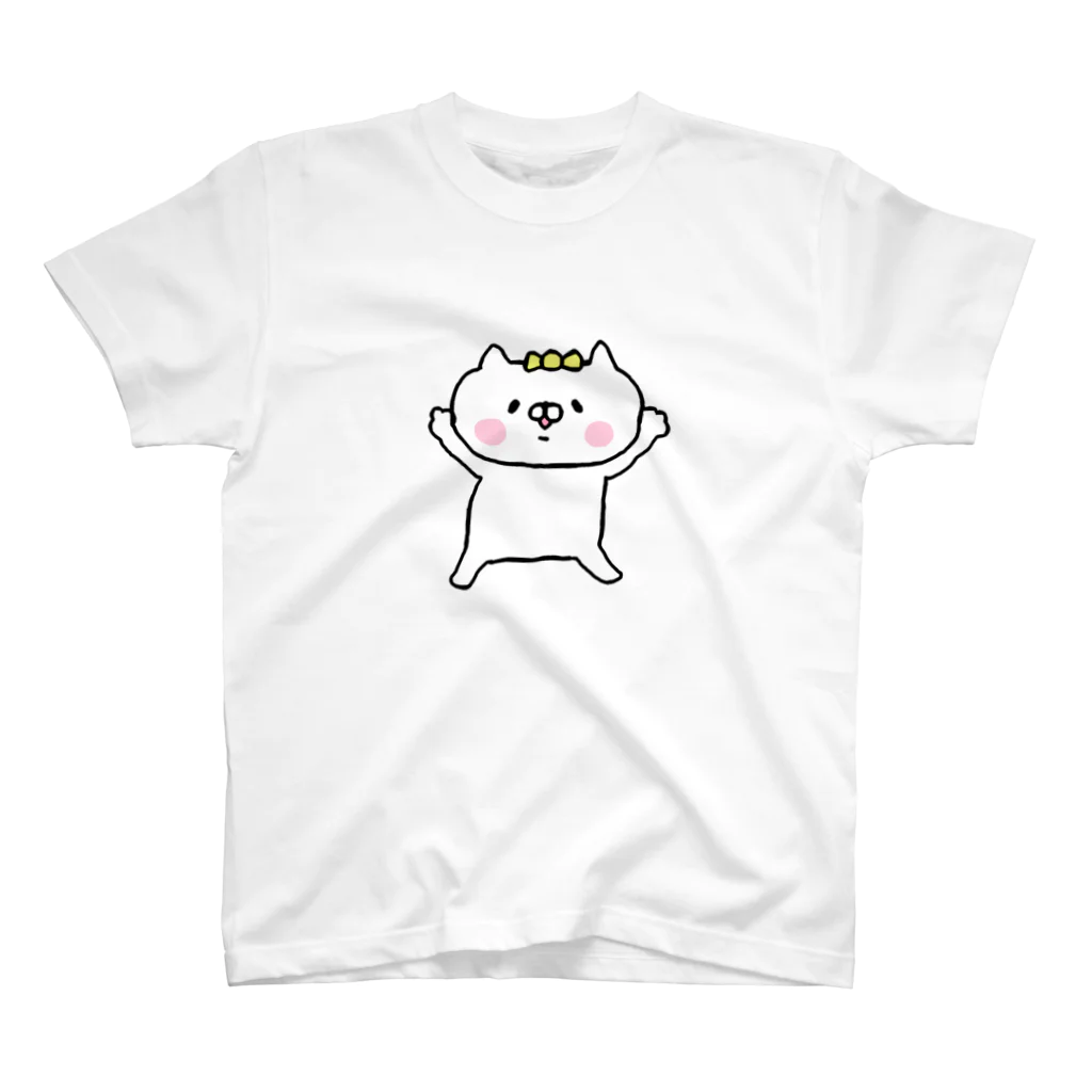 saimari＠LINEスタンプ販売中の愛ある毒吐きにゃんこ Regular Fit T-Shirt