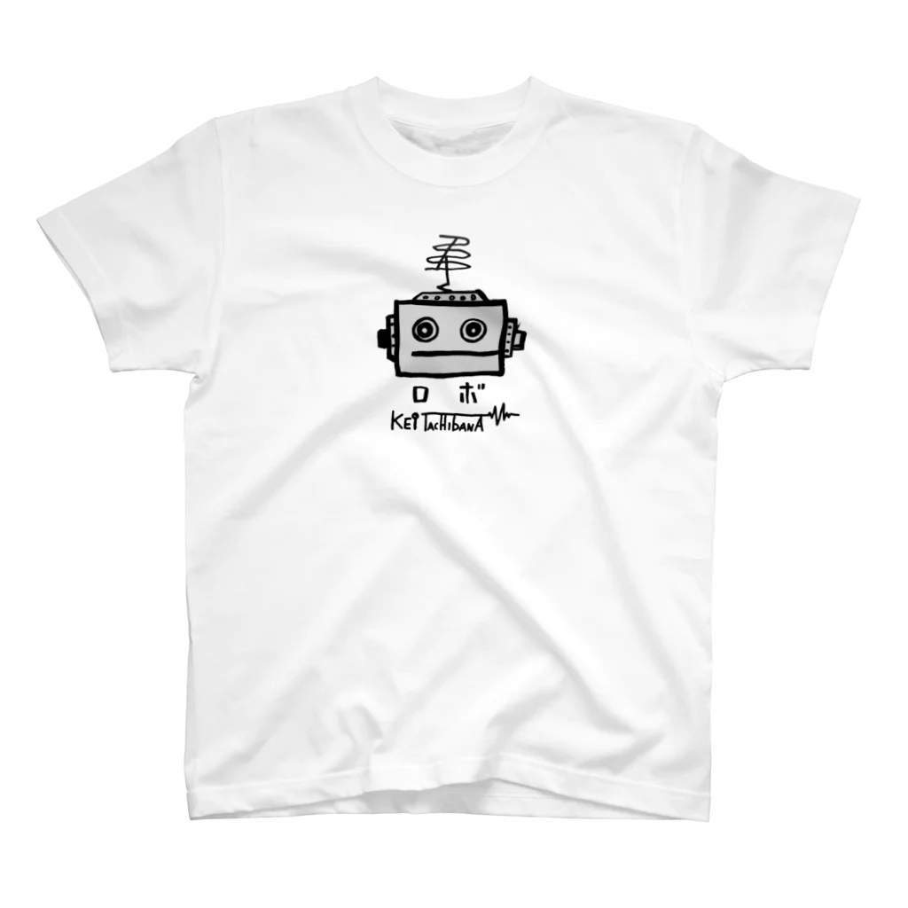 太陽drops -立華 圭グッズショップ-の感度良好ロボTシャツ Regular Fit T-Shirt
