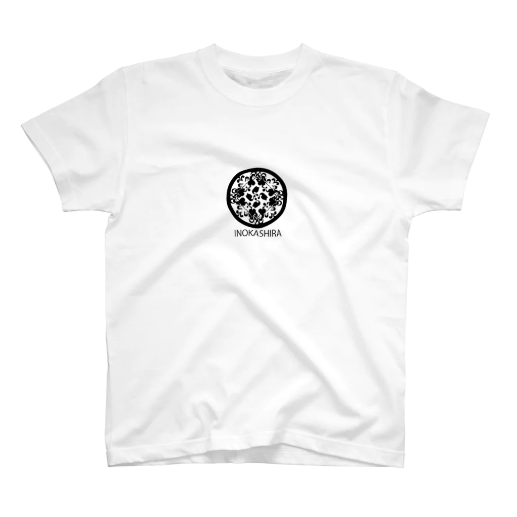 Ito  Yoshiの井の頭スワン家紋 スタンダードTシャツ