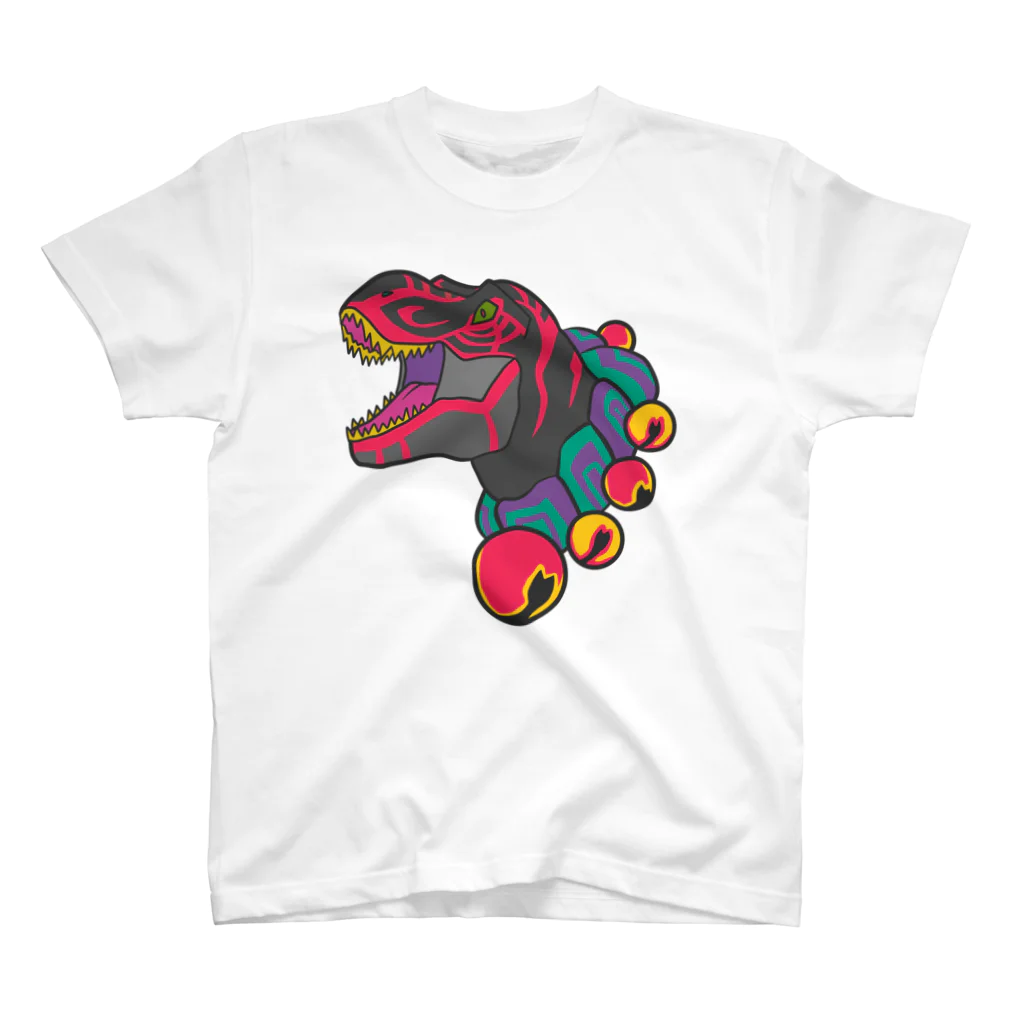 勾宵祠の恐龍神様Tシャツ Regular Fit T-Shirt