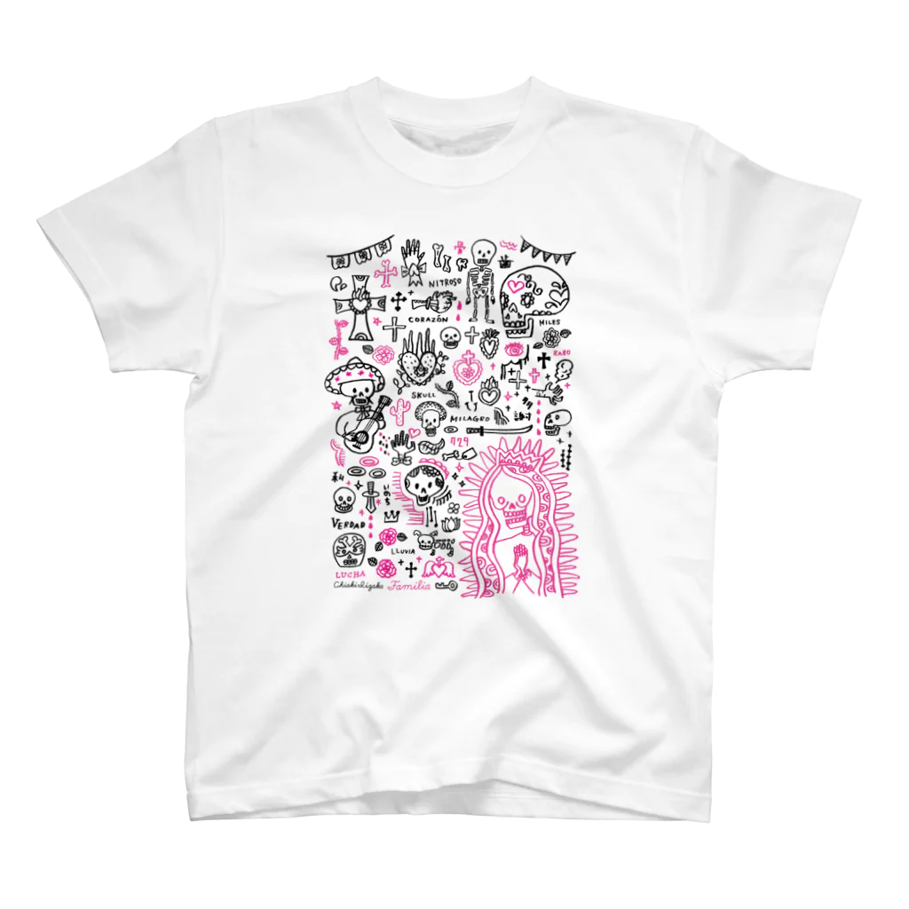 Atelier Dokuro/CHIAKI SKULLのFAMILIA スタンダードTシャツ