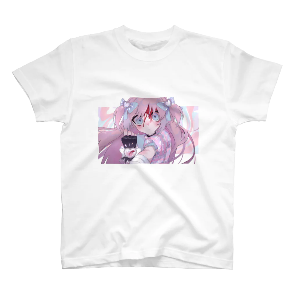 沈ムの魔法少女Tシャツ 티셔츠