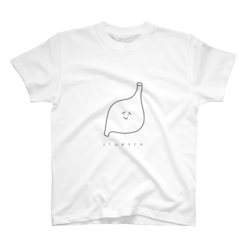 ゆるふわファクトリーの胃腸にやさしく。シリーズ スタンダードTシャツ