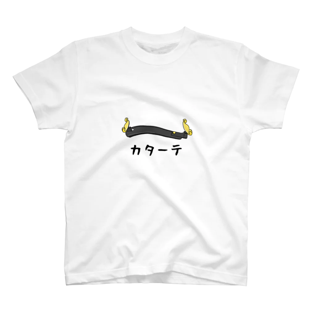 音楽ネタの肩当てはイタリア語 Regular Fit T-Shirt