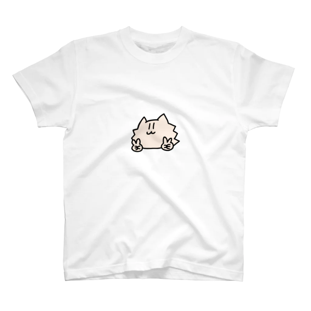 チャップリンのオワタキャッTシャツ スタンダードTシャツ