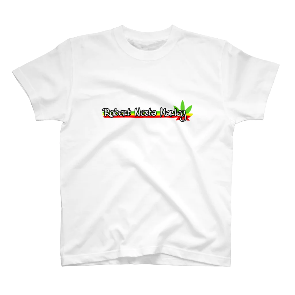 shelter soundのRobert Nesta Marley スタンダードTシャツ