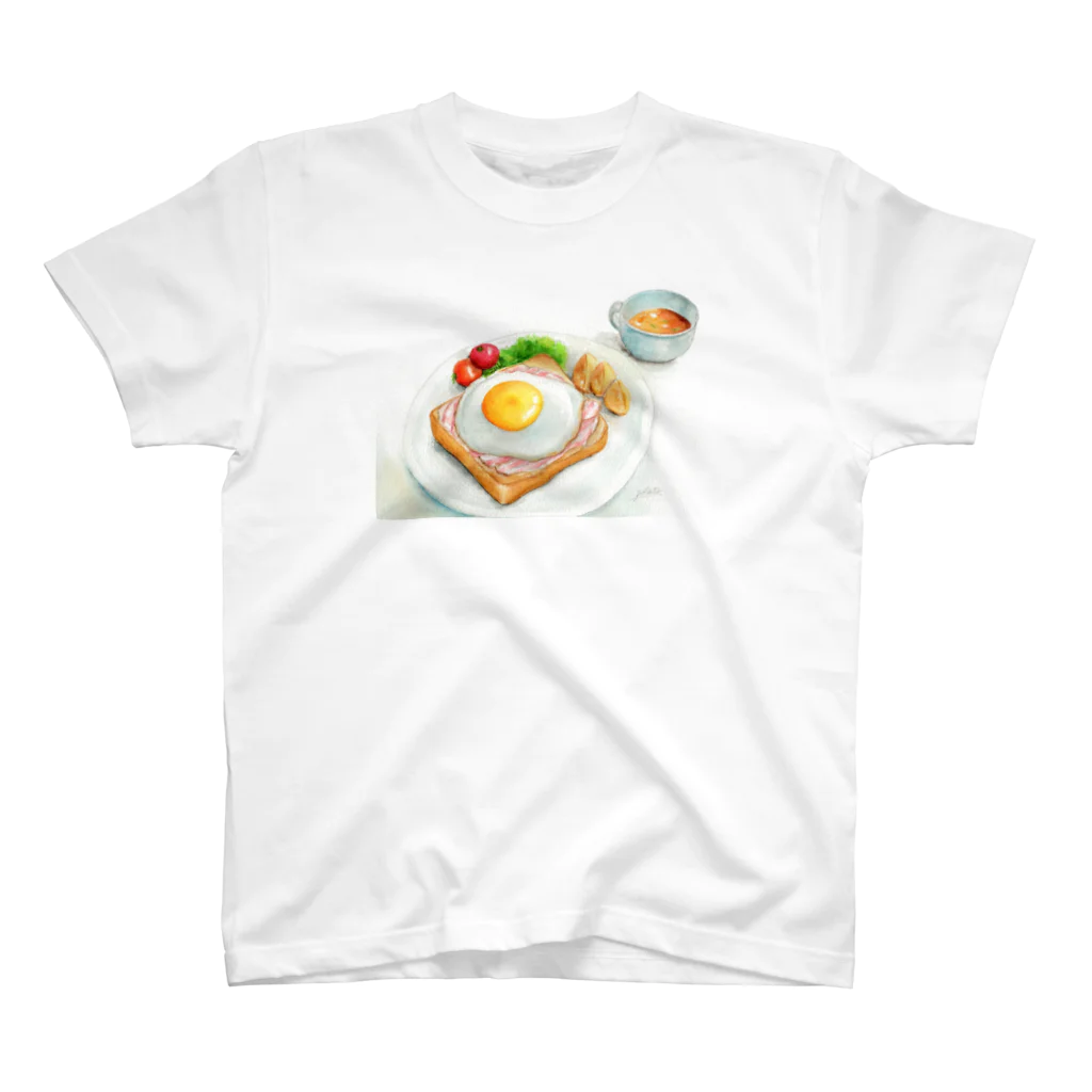 スイートぽてとのbacon egg toast Regular Fit T-Shirt