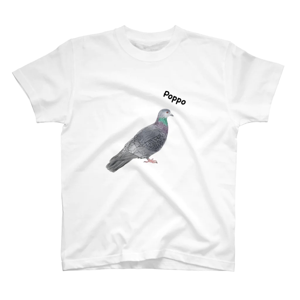 チョボの鳩ぽっぽ スタンダードTシャツ