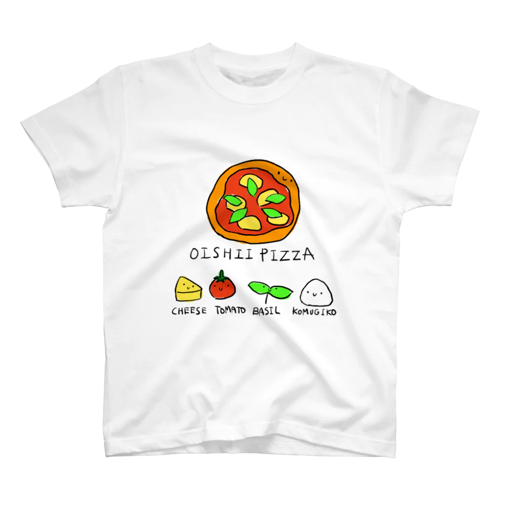 イトカワ星人のOISHII PIZZA(おいしいピザ) スタンダードTシャツ