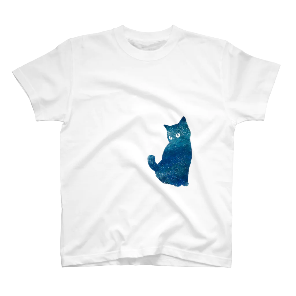 WAMI ARTの宇宙猫 スタンダードTシャツ