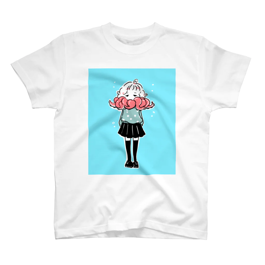 雲屋さんのタコマフラー！ スタンダードTシャツ