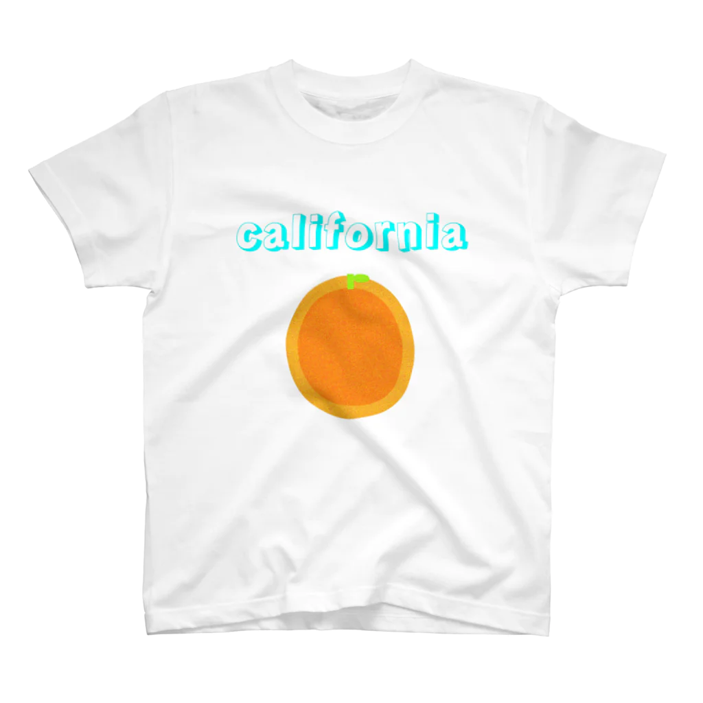 CALIFORNIA STREET TENNIS CLUBのカリフォルニアオレンジTシャツ スタンダードTシャツ