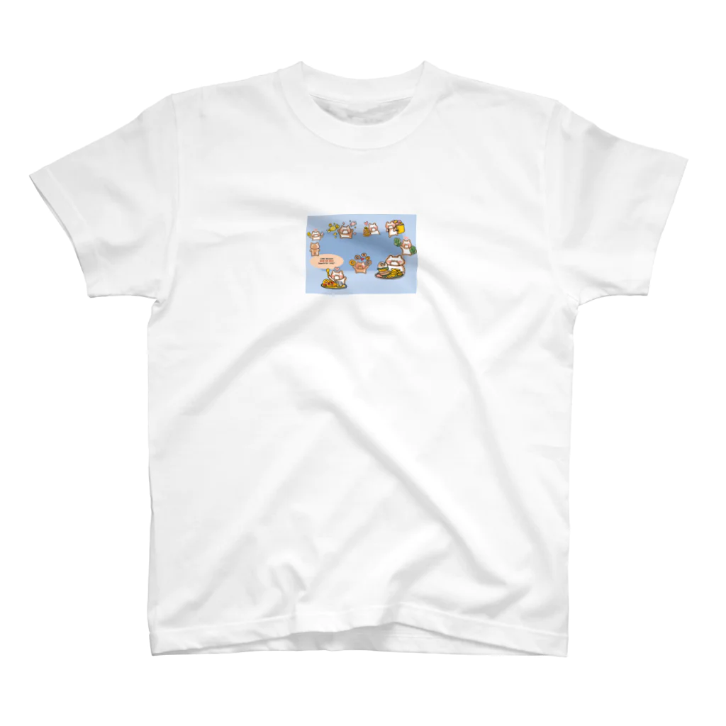 Mog Mog NishimooのMog Mog Nishimoo LINEスタンプ発売記念 Regular Fit T-Shirt